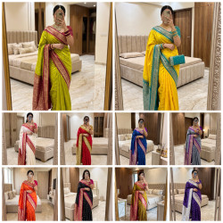 Premium Banarasi Silk Zari Weave Saree